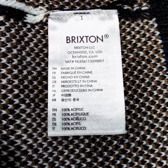 Brixton Cow Print 'One Way Sweater' - Picture 6 of 10